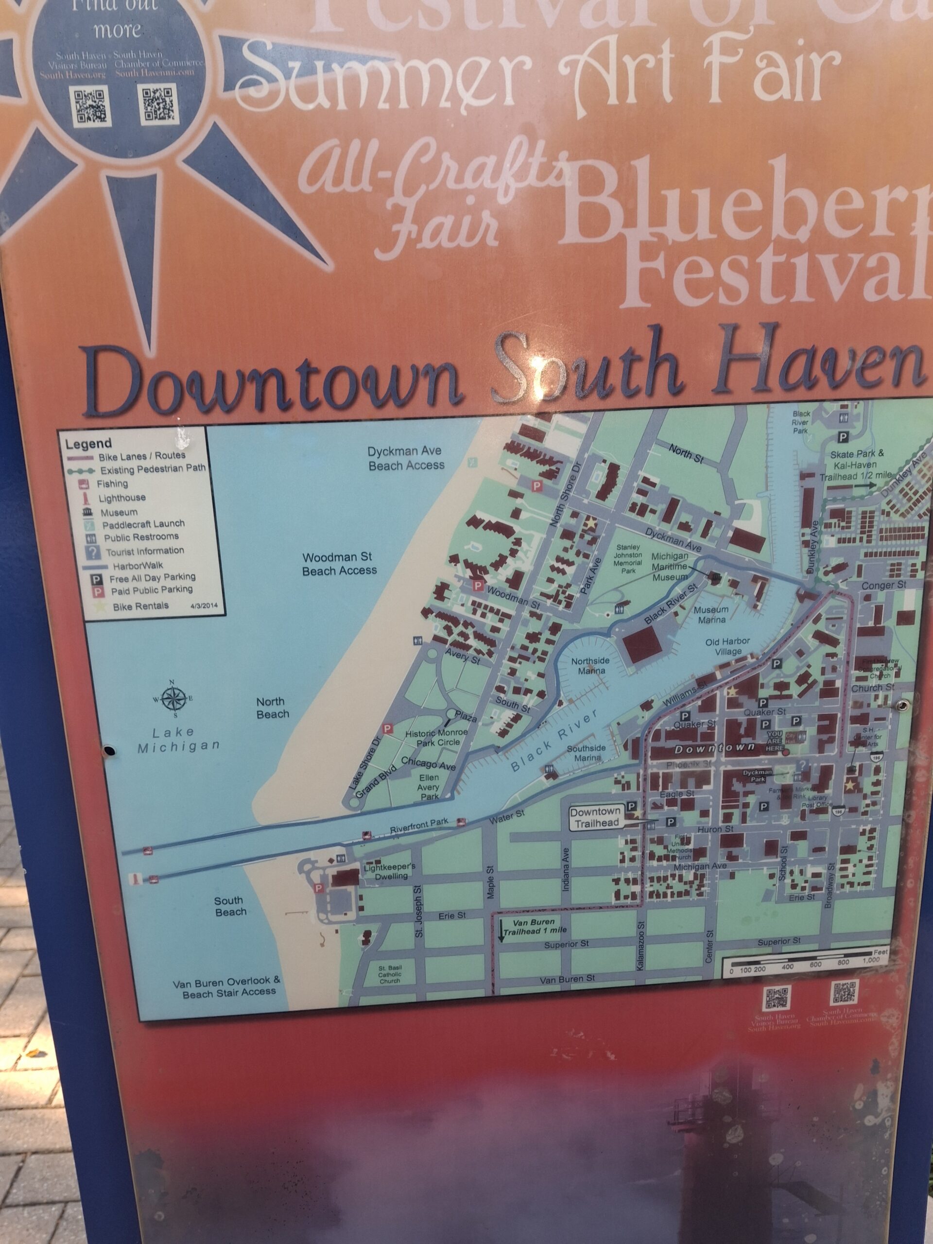 South Haven map